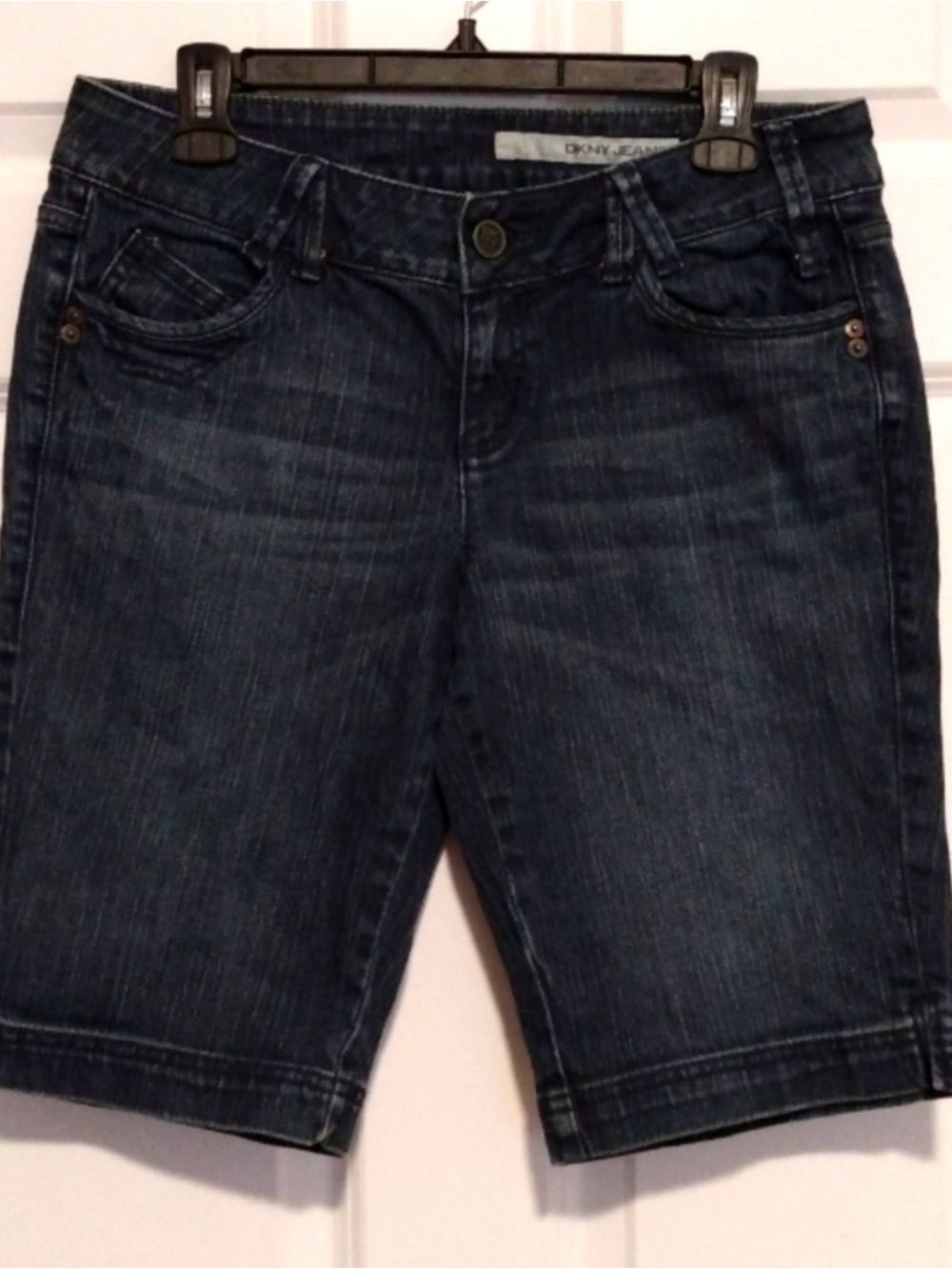 DKNY Jeans Bermuda Shorts 8 dark wash